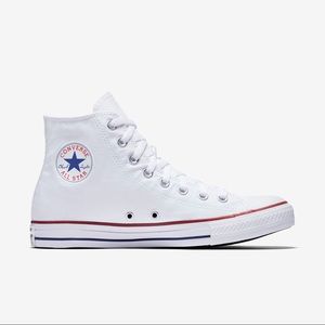 Converse: White High Tops